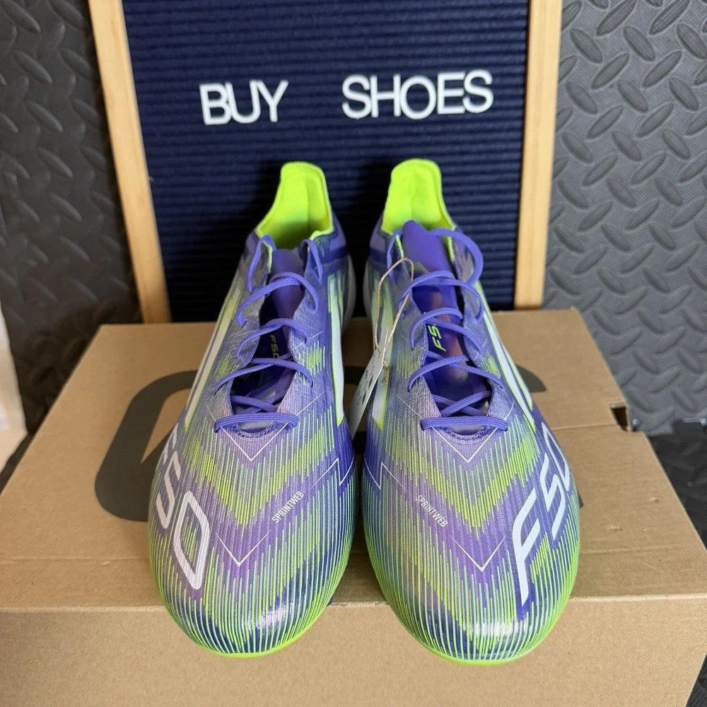 Adidas Adizero F50 Elite FG Soccer Cleats Radiant Blaze Pack JH7615‎ Men Size 12